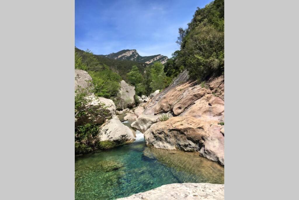 지로나 Pont De Valenti Mountain Retreat 아파트 외부 사진
